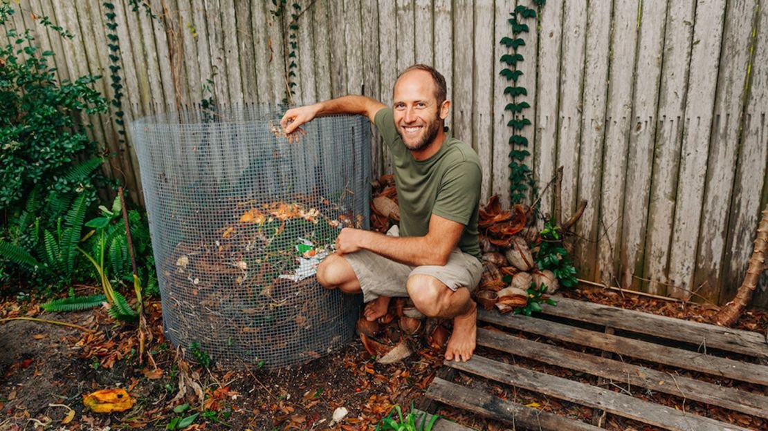 compost at home Rob Greenfield Compost